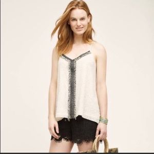 Anthropologie Akemi + Kin Crossroads Fringed Tank